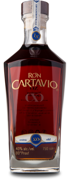  Ron Cartavio X.O. 18 Y.O. 40% 70 cl.