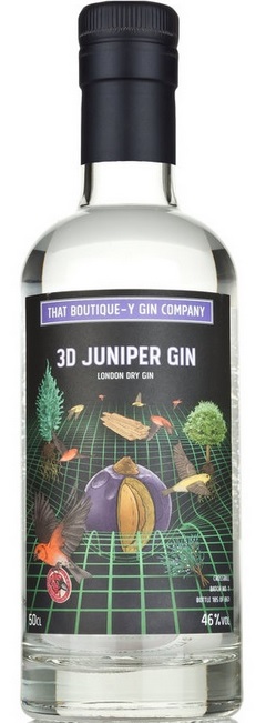 That Boutique - Y Gin Company - 3D Juniper Gin 50.cl 46 %