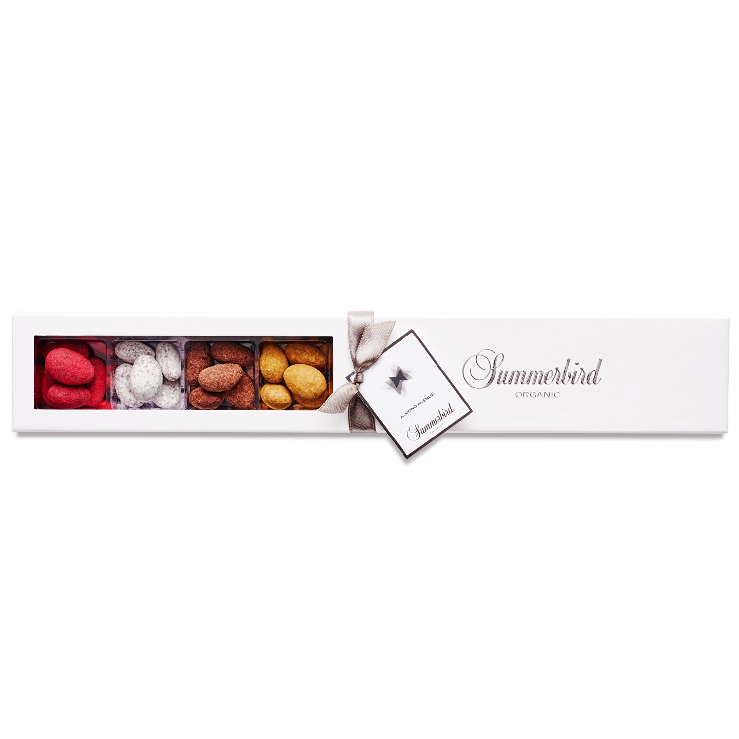 Se Chokolade - Summerbird - Almond Avenue 150 g. hos Falkensten Vin
