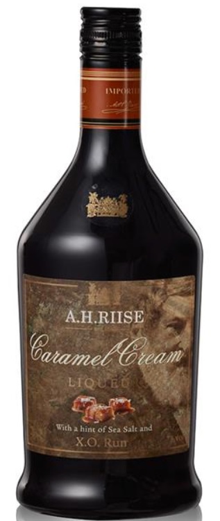 Billede af A.H. Riise Caramel Cream Liqueur with Rum & Sea Salt