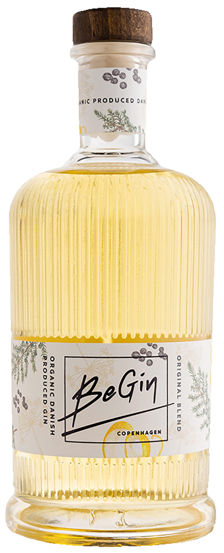 Se Gin - BEGIN ORIGINAL GIN 40% ØKO 50 cl. hos Falkensten Vin
