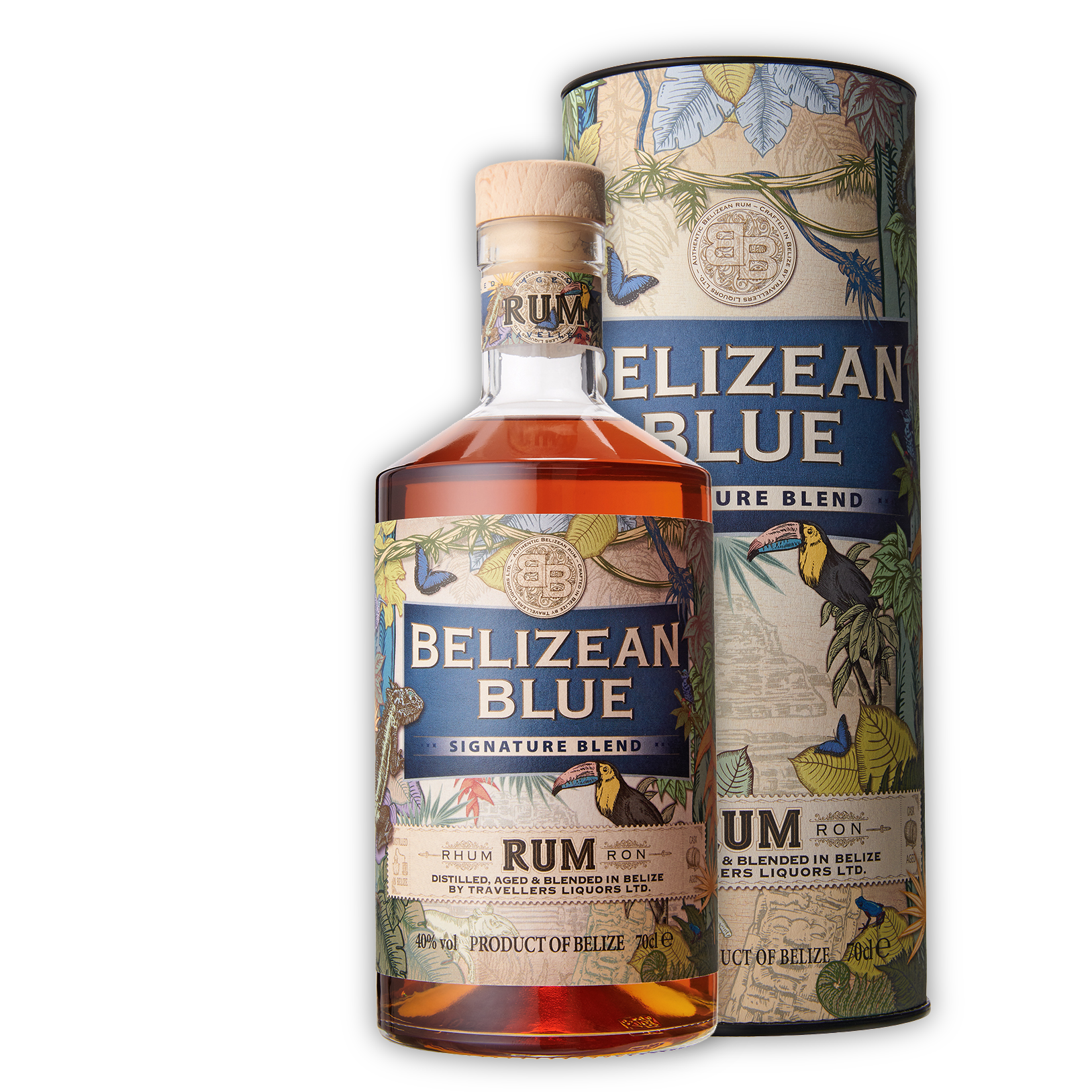 Billede af Rom - Belizean Blue Signature Blend - 40%