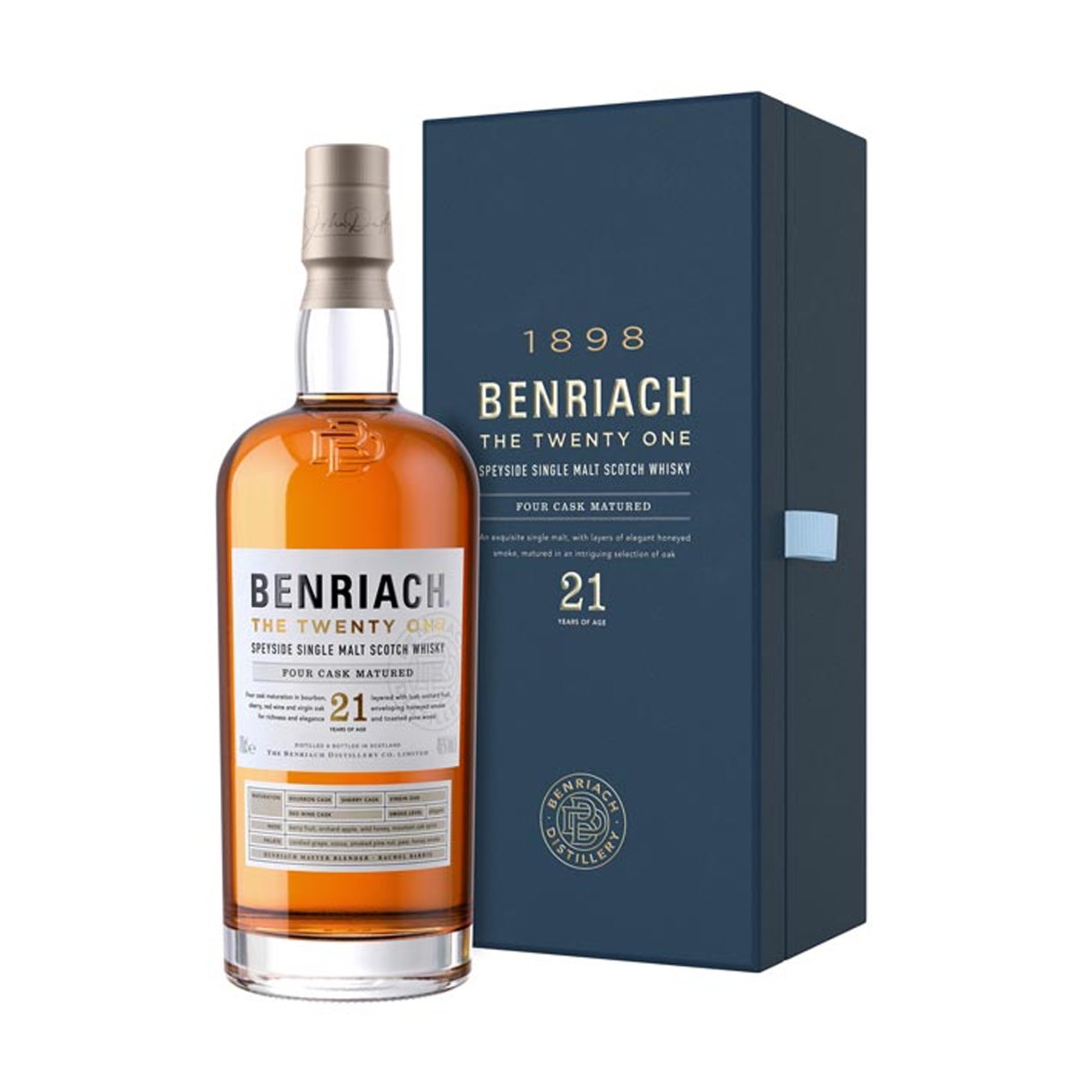 Se Bourbon - Benriach The Twenty One 21Years Old hos Falkensten Vin