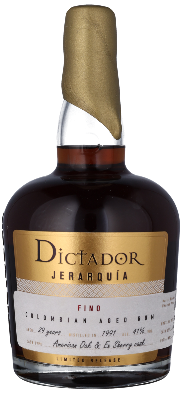 - DICTADOR JERARQUIA RUM 41% Fino 1991 Dictador