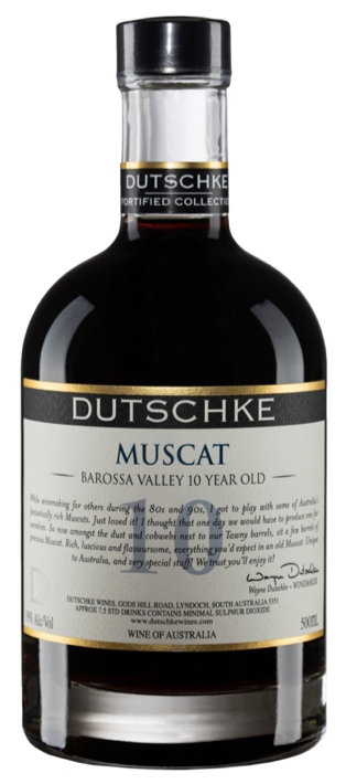  Dutschke Old Muscat 10 års 19%, 50 cl
