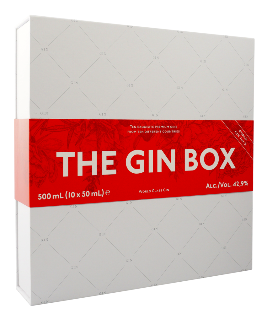 The Gin Box - World Tour Edition 2020 - 10 flasker á 5 cl