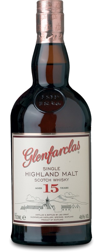 Glenfarclas 15 år Single Speyside Malt Whisky 46%