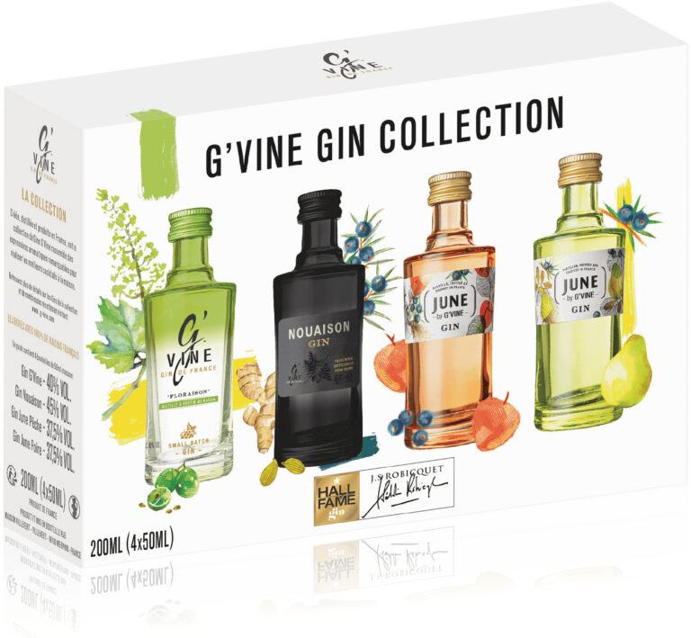 - G VINE COLLECTION 40% 4mini bottles from GVine