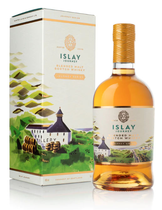 Se Whisky - Hunter Laing´s Islay Journey Islay Blended Malt 46% hos Falkensten Vin