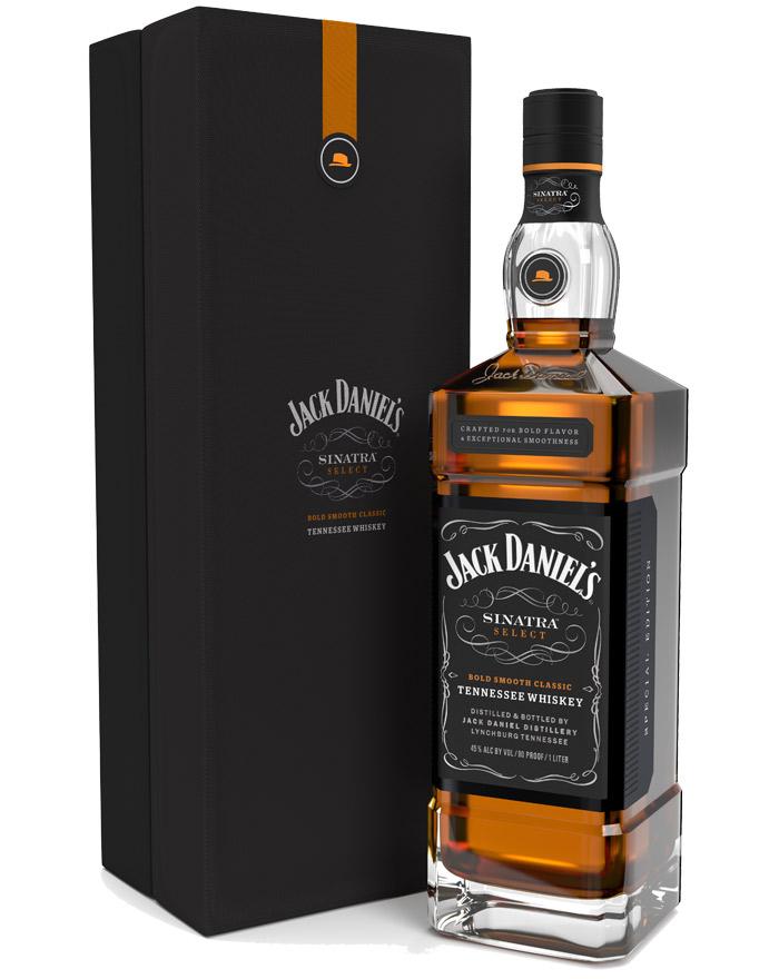 Jack Daniels Sinatra Select Tennessee Bourbon Whisky 45% 100 cl. (Gaveæske)