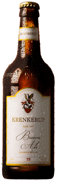 Krenkerup Brown Ale 5,3%, 50 cl