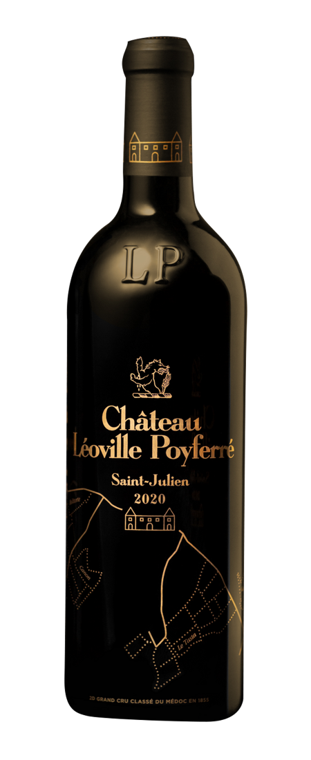 Se Rødvin - Château Léoville-Poyferré 2. Cru Saint-Julien 2020 hos Falkensten Vin