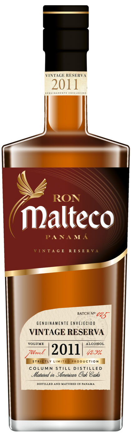 Billede af - MALTECO VINTAGE RESERVA 42,3% GIFTBOX Savio s.r.l. Rum