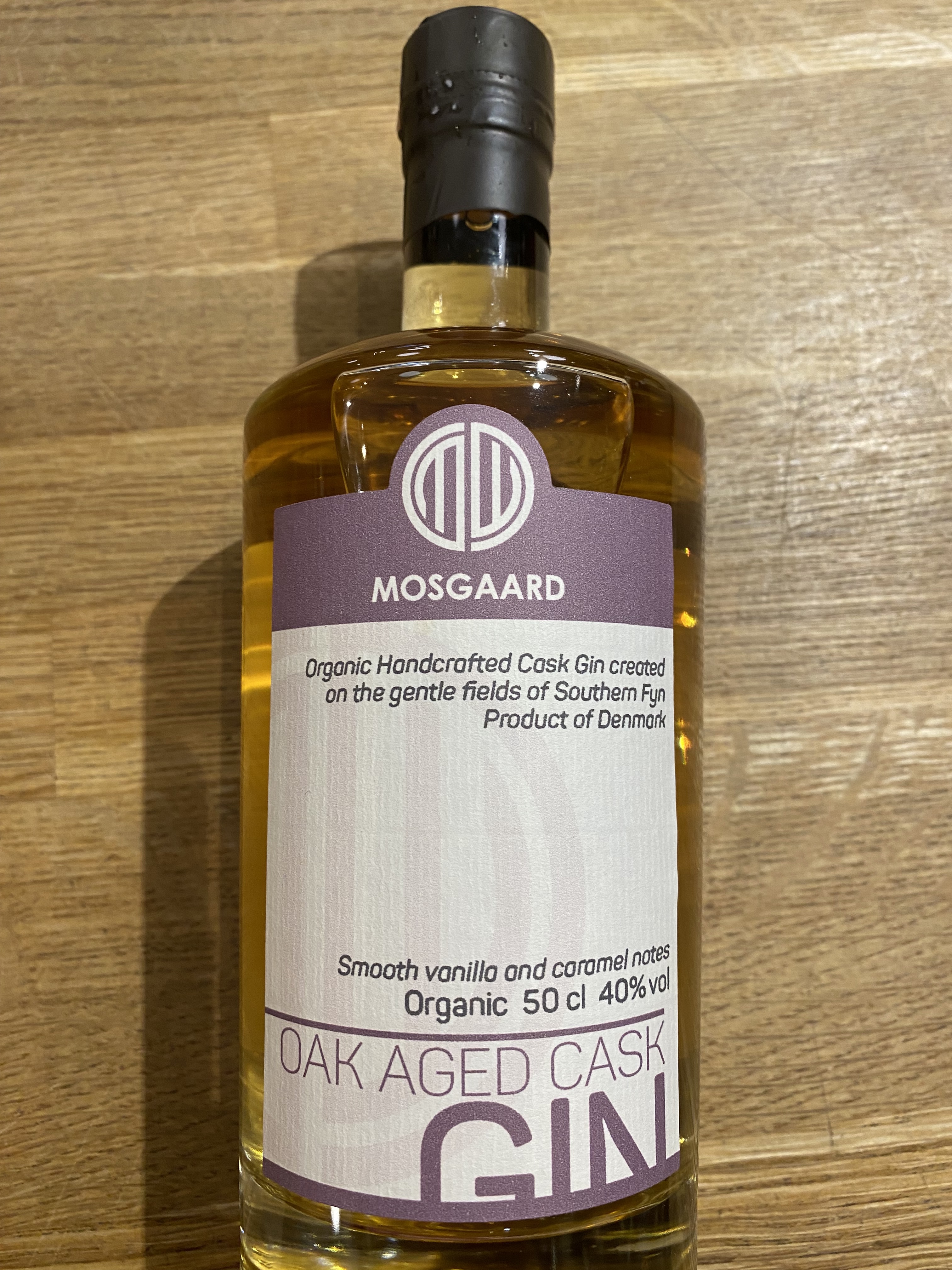 Mosgaard Cask Gin 40%, 50 cl