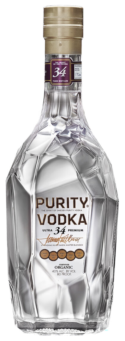Se Vodka - Purity Vodka 34 40% ØKO Vodka hos Falkensten Vin