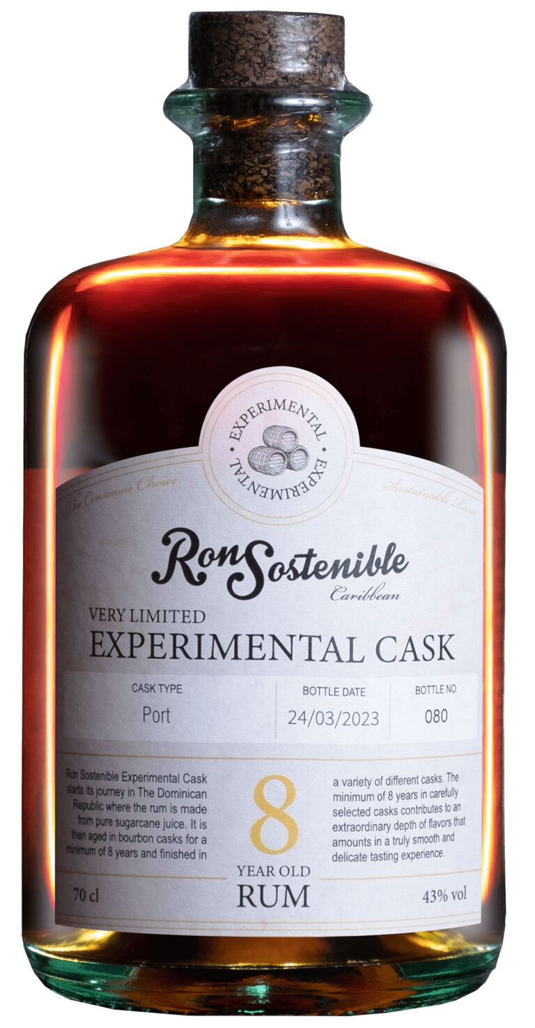 - RON SOSTENIBLE Experimental Cask Port (Limited quantity) A Clean Spirit