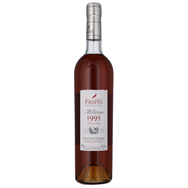 FRAPIN MILLSIME 1995 25 ANS 41,4% Grande Champ.1er Cru, Cognac Frapin