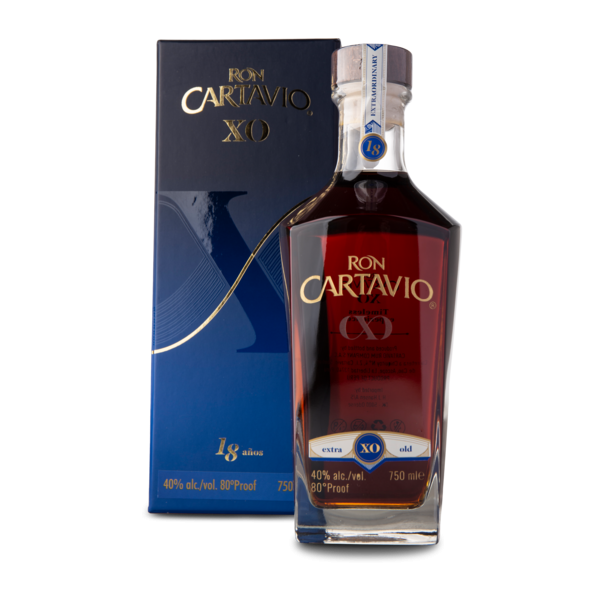 Ron Cartavio X.O. 18 Y.O. 40%  70 cl.