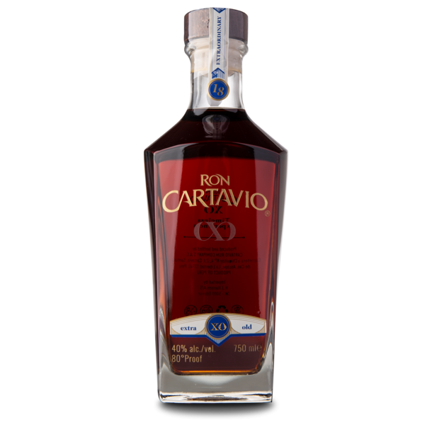 Ron Cartavio X.O. 18 Y.O. 40%  70 cl.