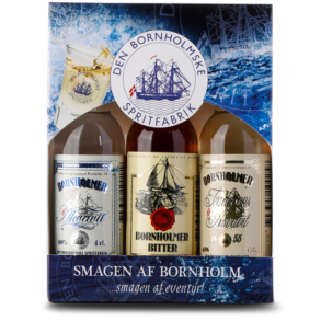 Sildekasse 40%, 3x4 cl