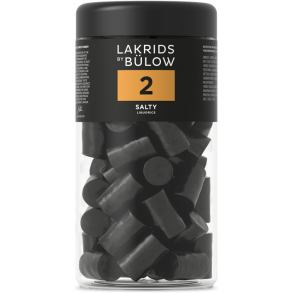 2 - Salty Liquorice Regular - Lakrids by B�low