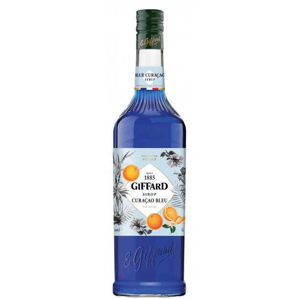Giffard Blue curaçao syrup Sirup1 liter