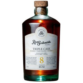 Ron Sostenible 8 Years Old Triple Cask 43%
