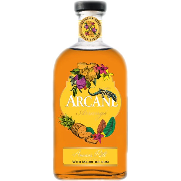 Arcane Arrange Ananas Roti 40% Mauritius Island Spiribam SAS