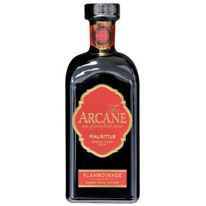 ARCANE FLAMBOYANCE 40% Single Cask Mauritius Island Rum Spiribam SAS Wood box