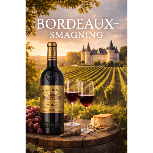 Bordeaux-Smagning fredag d. 10. april kl. 19:00