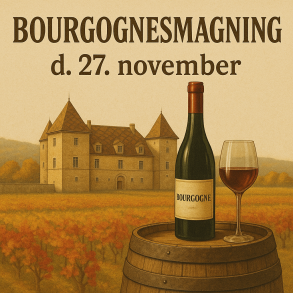 Bourgognesmagning d. 27. november kl. 19:00