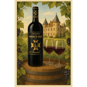  Vertikal-smagning Pomerol - Chateau du Domaine de LEglise - Lrdag d. 20 september kl. 18:00