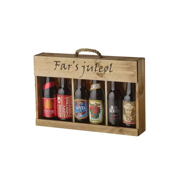 Far's Jule�l i tr�kasse, 6 x 330ml