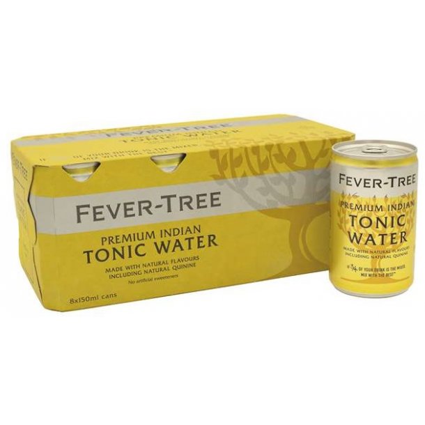 Fever-Tree Premium Indian Tonic Water 8 x 150 ml.