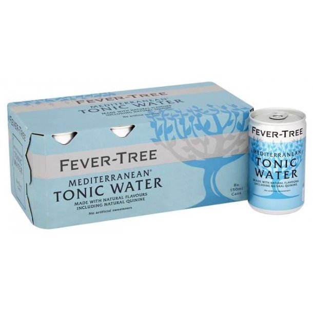Fever-Tree Mediterranean Tonic Water 8 x 150 ml.