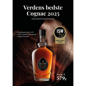 COGNAC FRAPIN VSOP 1.CRU 40% Grande Champ. 35 cl.