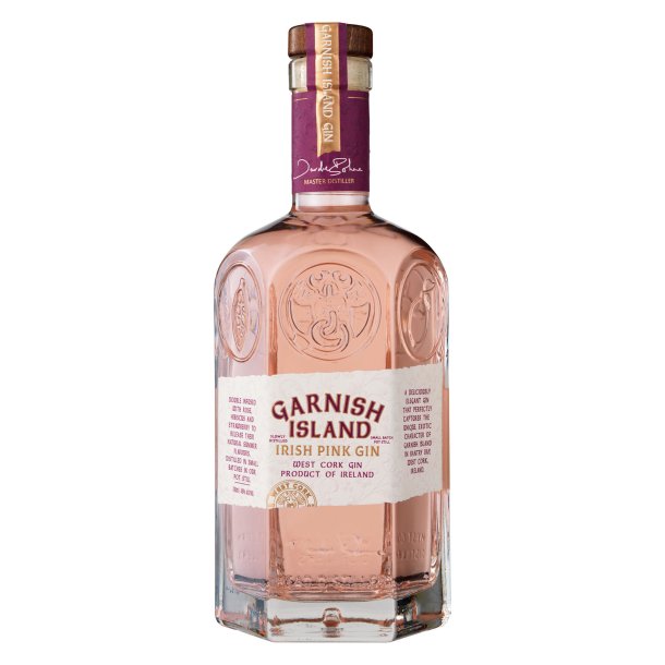 GARNISH ISLAND PINK 46% Irish Gin, West Cork Distillers