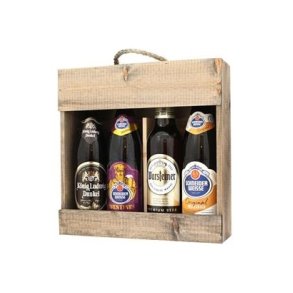 Gavetr�kasse �l - 4 tyske special�l 4x50 cl.