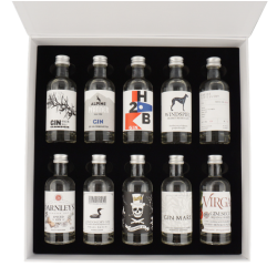 The Gin Box - World Tour Edition 2020 - 10 flasker � 5 cl