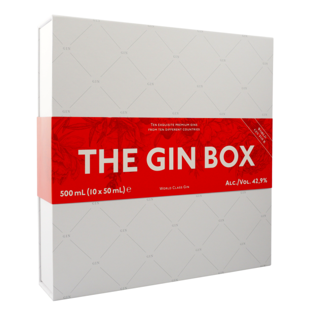 The Gin Box - World Tour Edition 2020 - 10 flasker � 5 cl