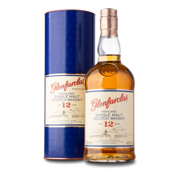 Glenfarclas 12 Years 43%, 70 cl. J &amp; G Grant, Glenfarclas Distillery