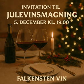 🎄 Julevinsmagning fredag d. 5. december kl. 19:00 🎅🍷