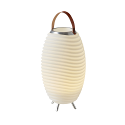 Kooduu Synergy 50 S lampe med vink�ler &amp; musik, hvid