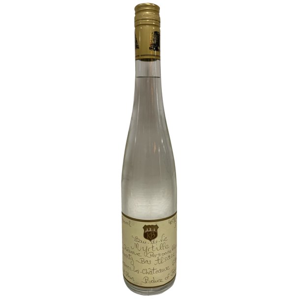 MYRTILLE 45% Eau de Vie, Alsace, Kuentz-Bas