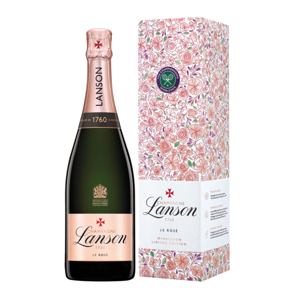 Ros� Champagne Lanson Limited Edition Wimbledon