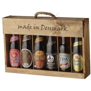 Gavetr�kasse �l - Made in Denmark 6x33 cl. 