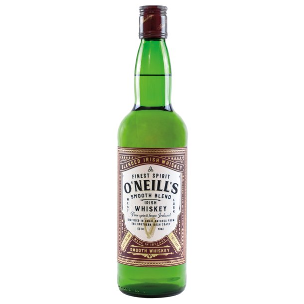 O´Neils Blended Irish Whiskey 40% - West Cork Distillers