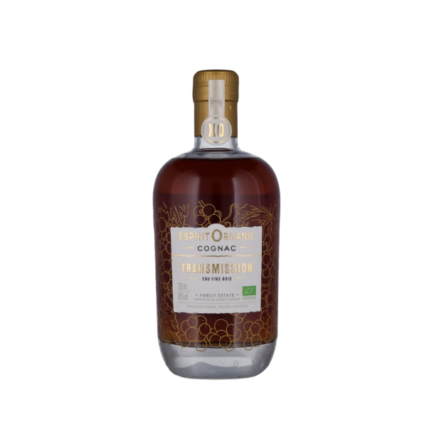 COGNAC TRANSMISSION XO GB �KO 40% Esprit Organic, Maison des Pierres Gift Box, Fins Bois
