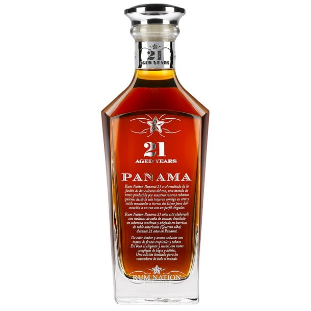 Rum Nation - Panama 21 �rs, 0,7 L  40 %