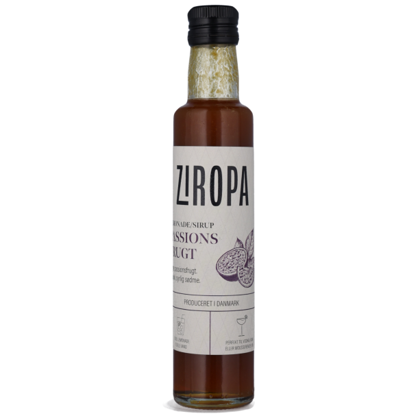 PASSIONSFRUGT LEMONADE 25 cl. Ziropa